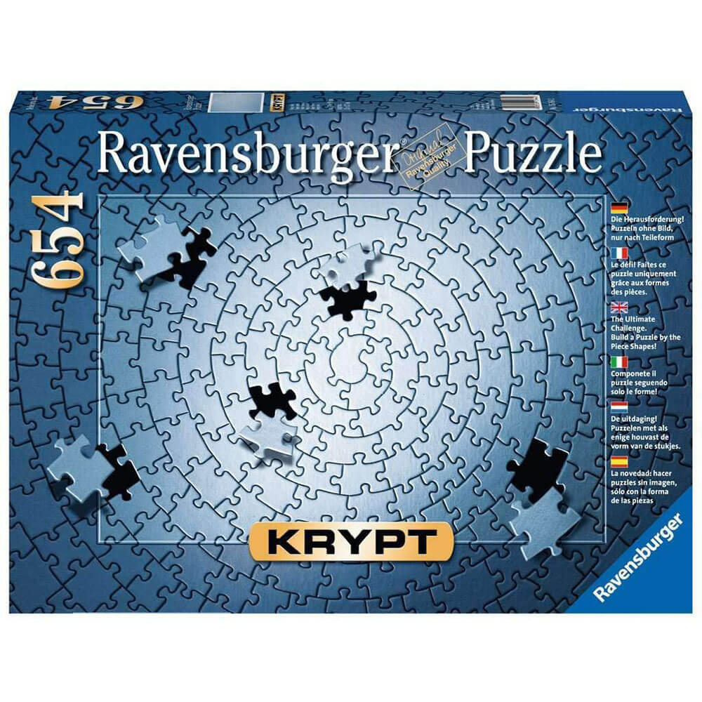 Ravensburger 654 pc KRYPT Puzzles - Krypt - Silver