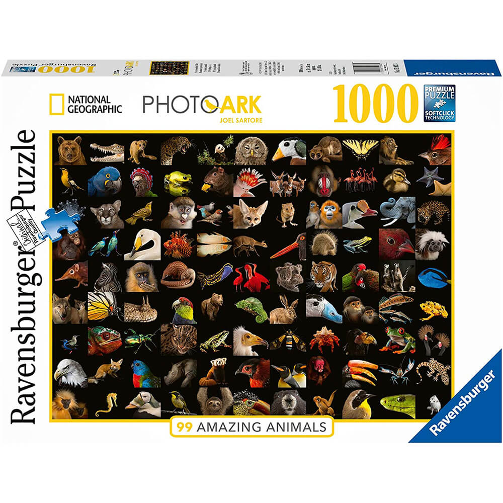 Ravensburger 99 Stunning Animals  1000 Piece Jigsaw Puzzle