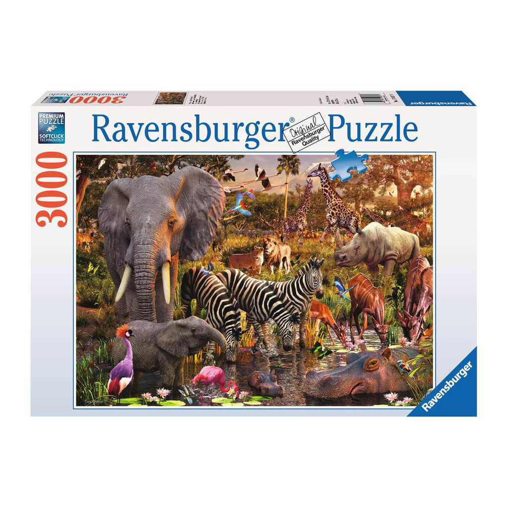 Ravensburger African Animal World  3000 Piece Puzzle