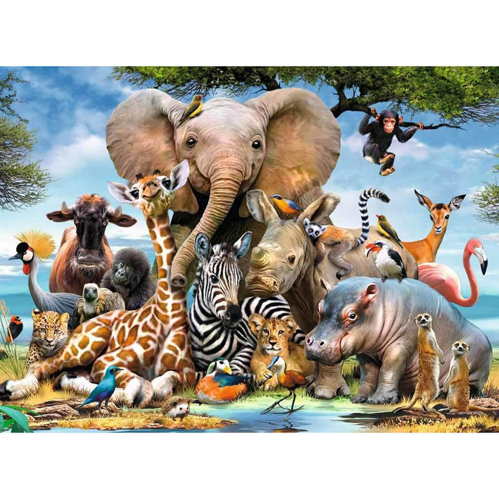Ravensburger African Friends 300 Piece Puzzle