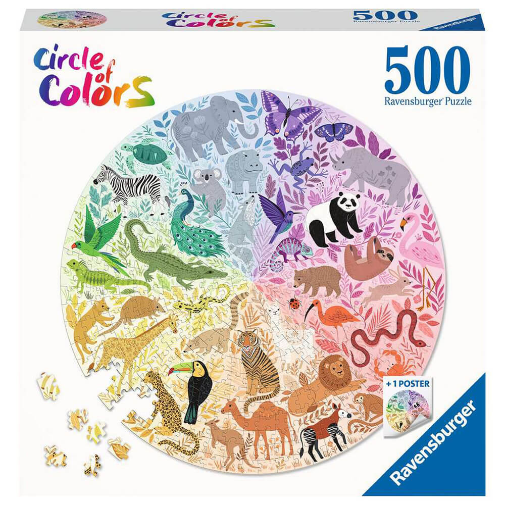 Ravensburger Animals 500 Piece Jigsaw Puzzle