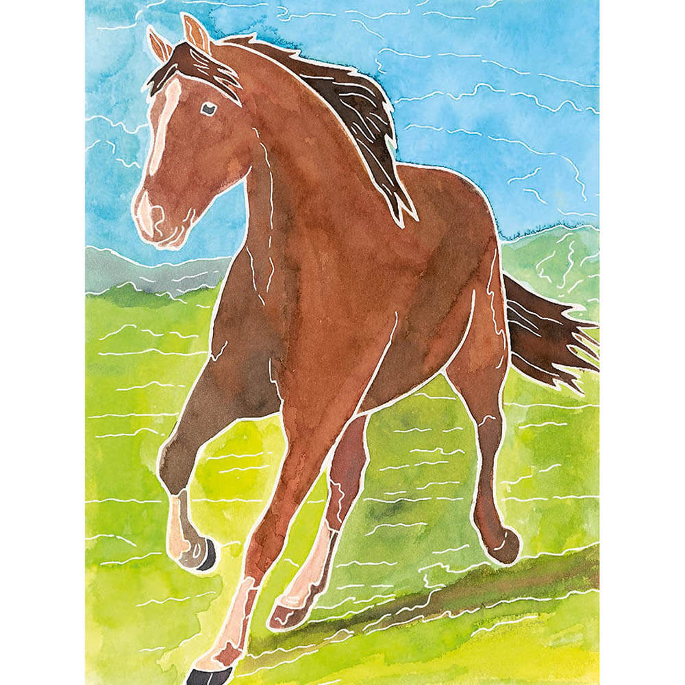 Ravensburger Aquarelle Midi - Horses