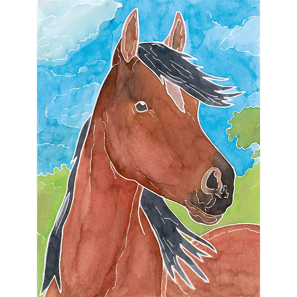 Ravensburger Aquarelle Midi - Horses