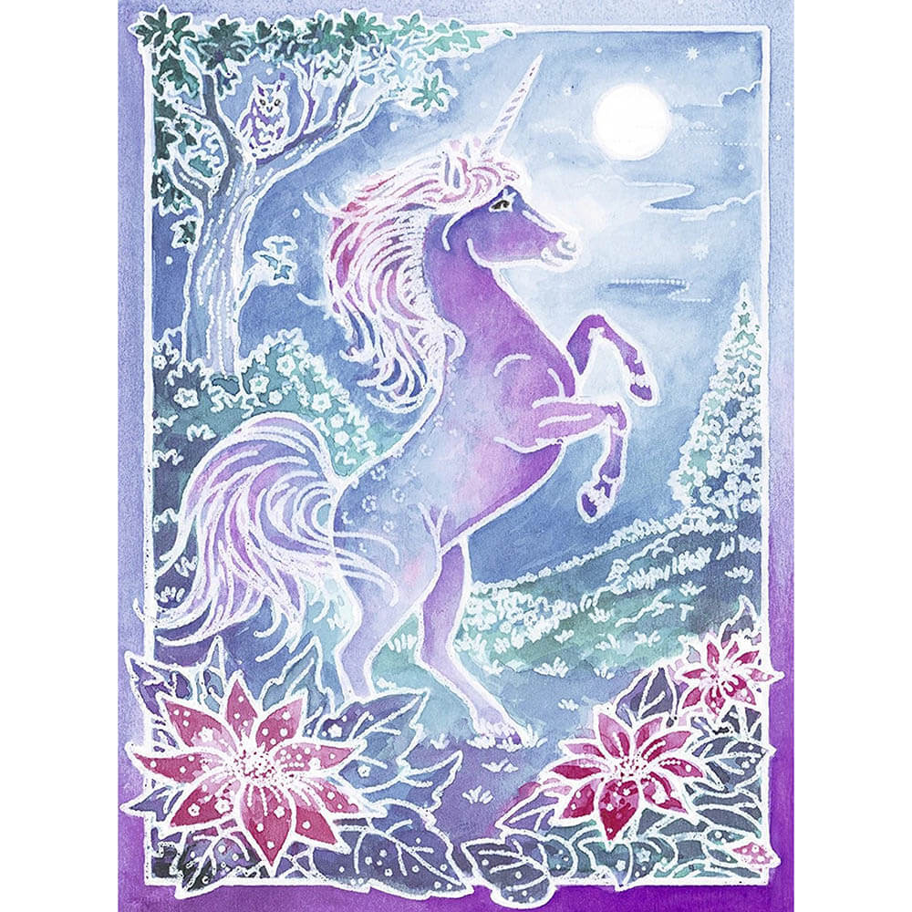 Ravensburger Aquarelle Midi - Unicorns