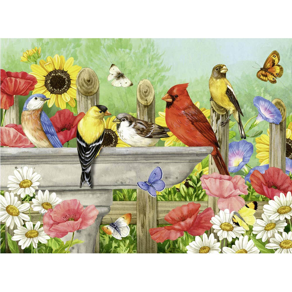 Ravensburger Bathing Birds 750 pc Large Format Puzzle