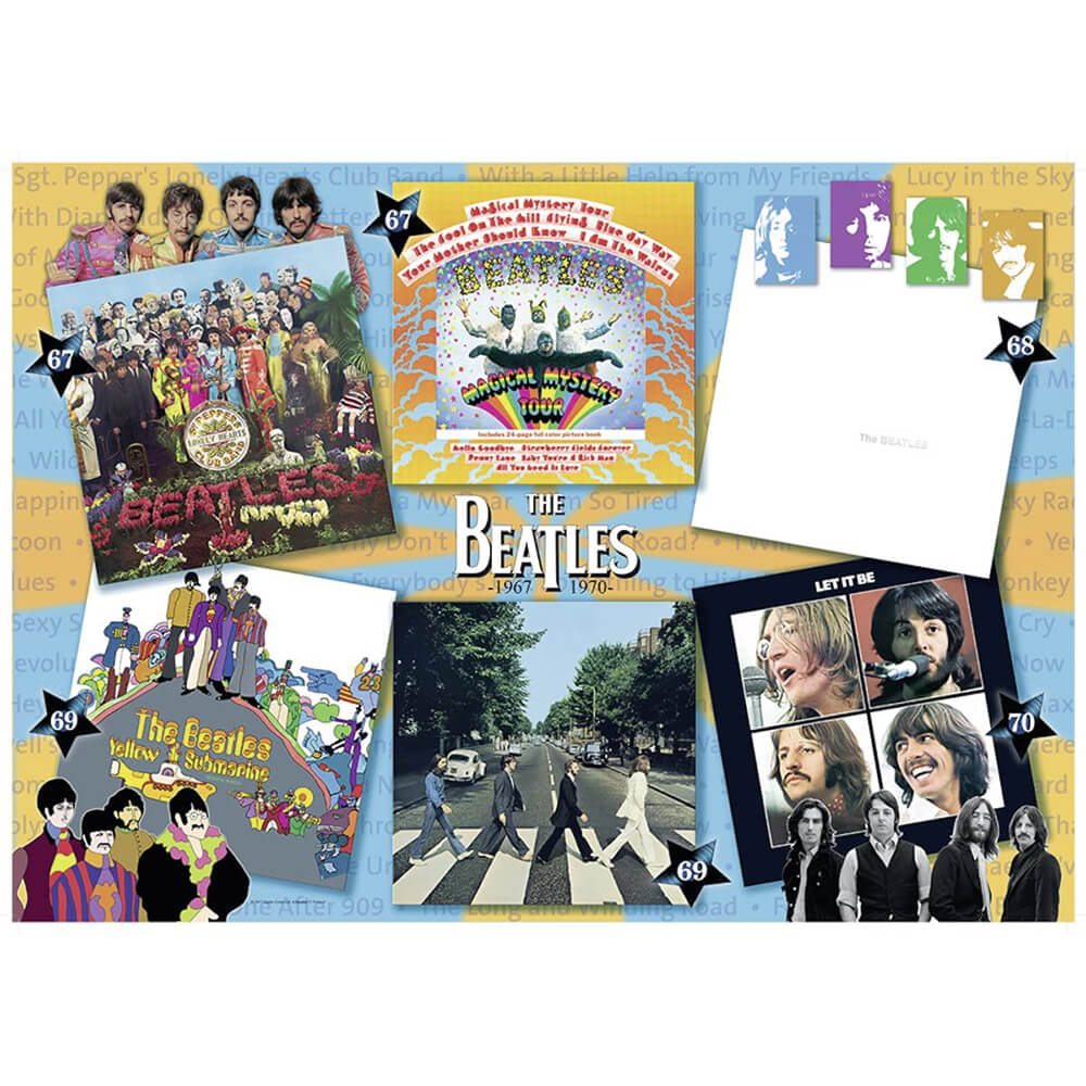 Ravensburger Beatles Puzzles - Beatles: Albums 1967-70 (1000pc)