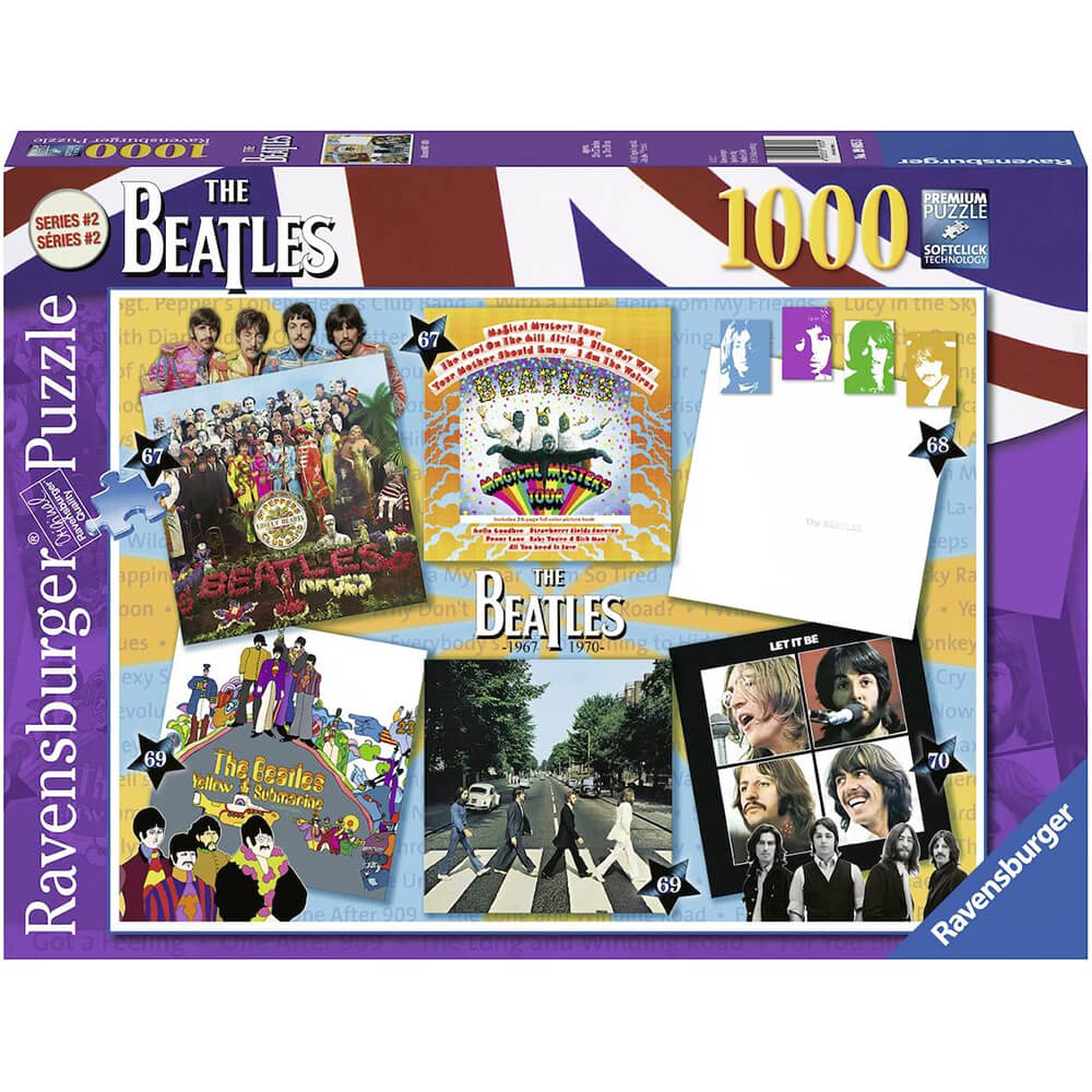 Ravensburger Beatles Puzzles - Beatles: Albums 1967-70 (1000pc)