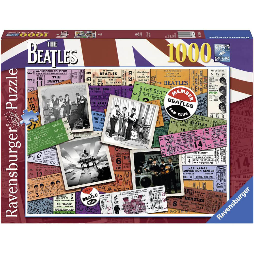 Ravensburger Beatles Puzzles - Beatles: Tickets (1000pc)