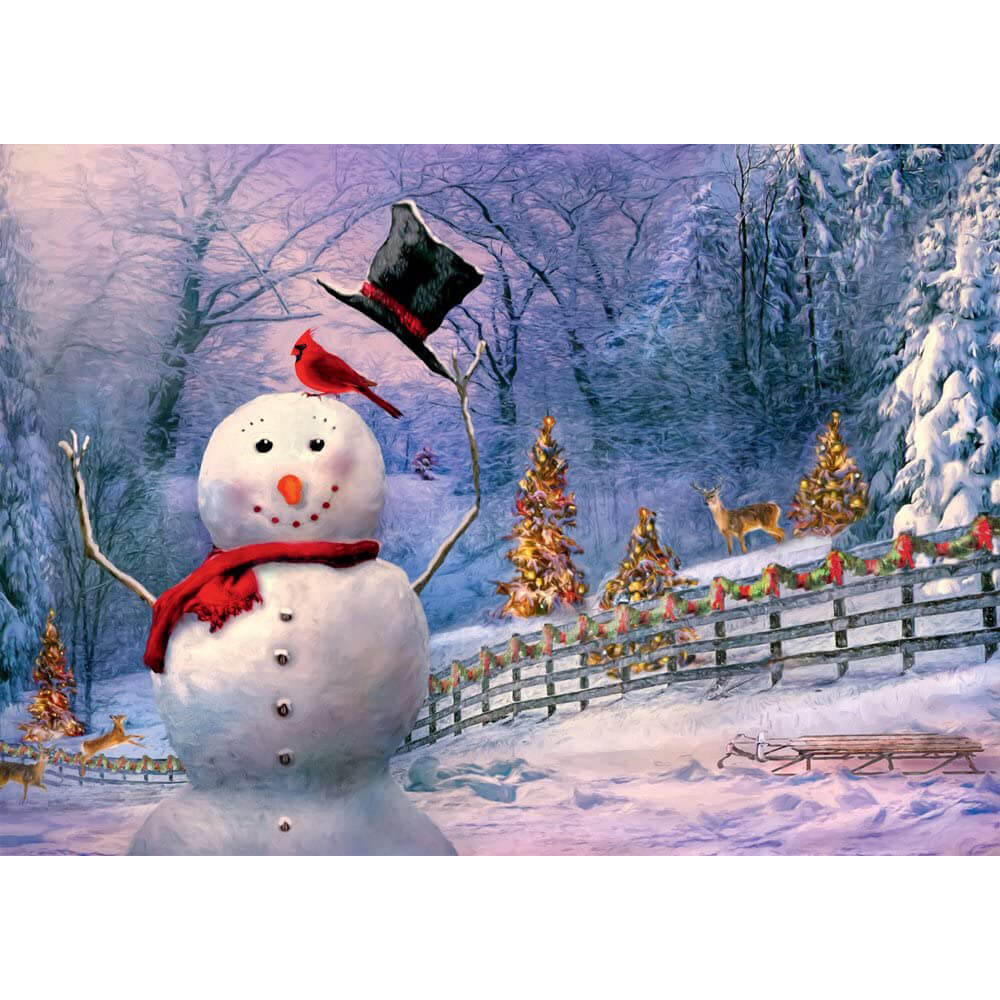 Ravensburger Christmas Puzzles - The Magical Snowman (300 pc Puzzle)
