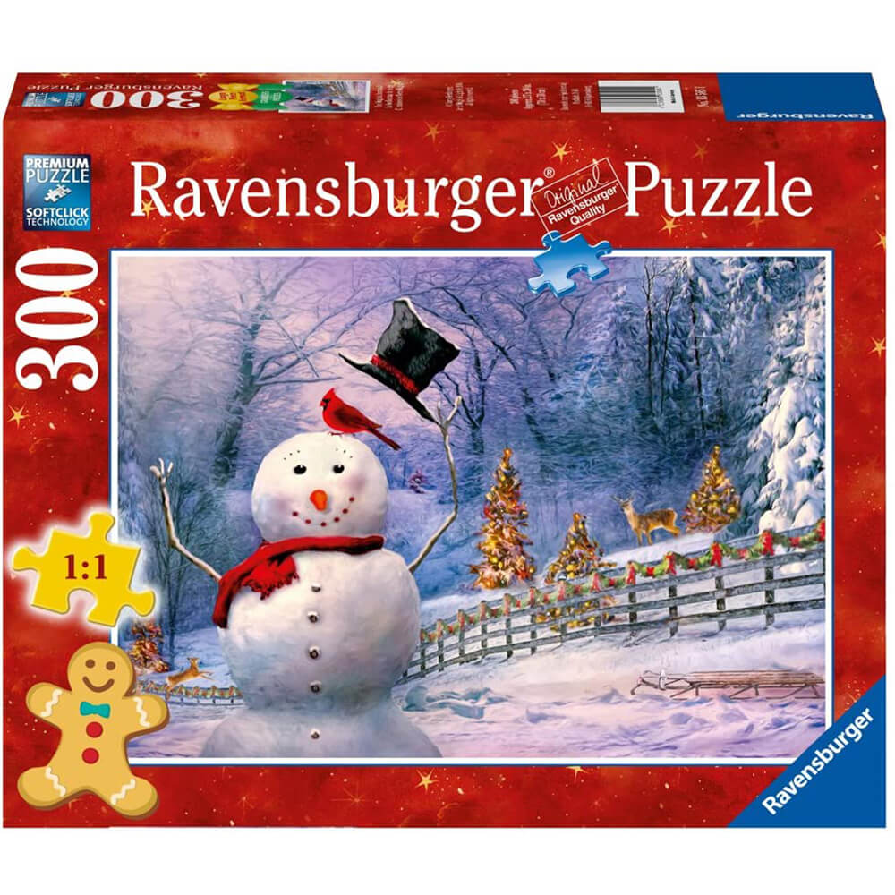 Ravensburger Christmas Puzzles - The Magical Snowman (300 pc Puzzle)