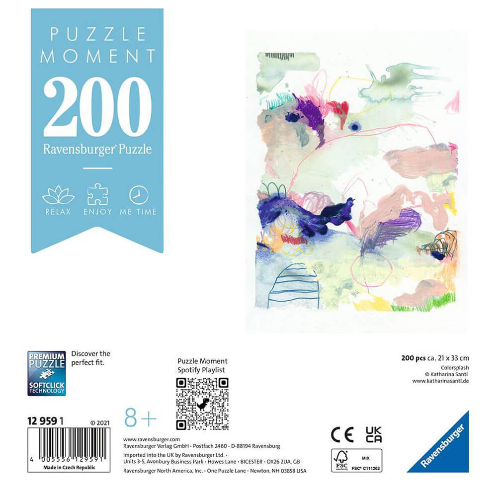 Ravensburger Colorsplash 200 Piece Jigsaw Puzzle