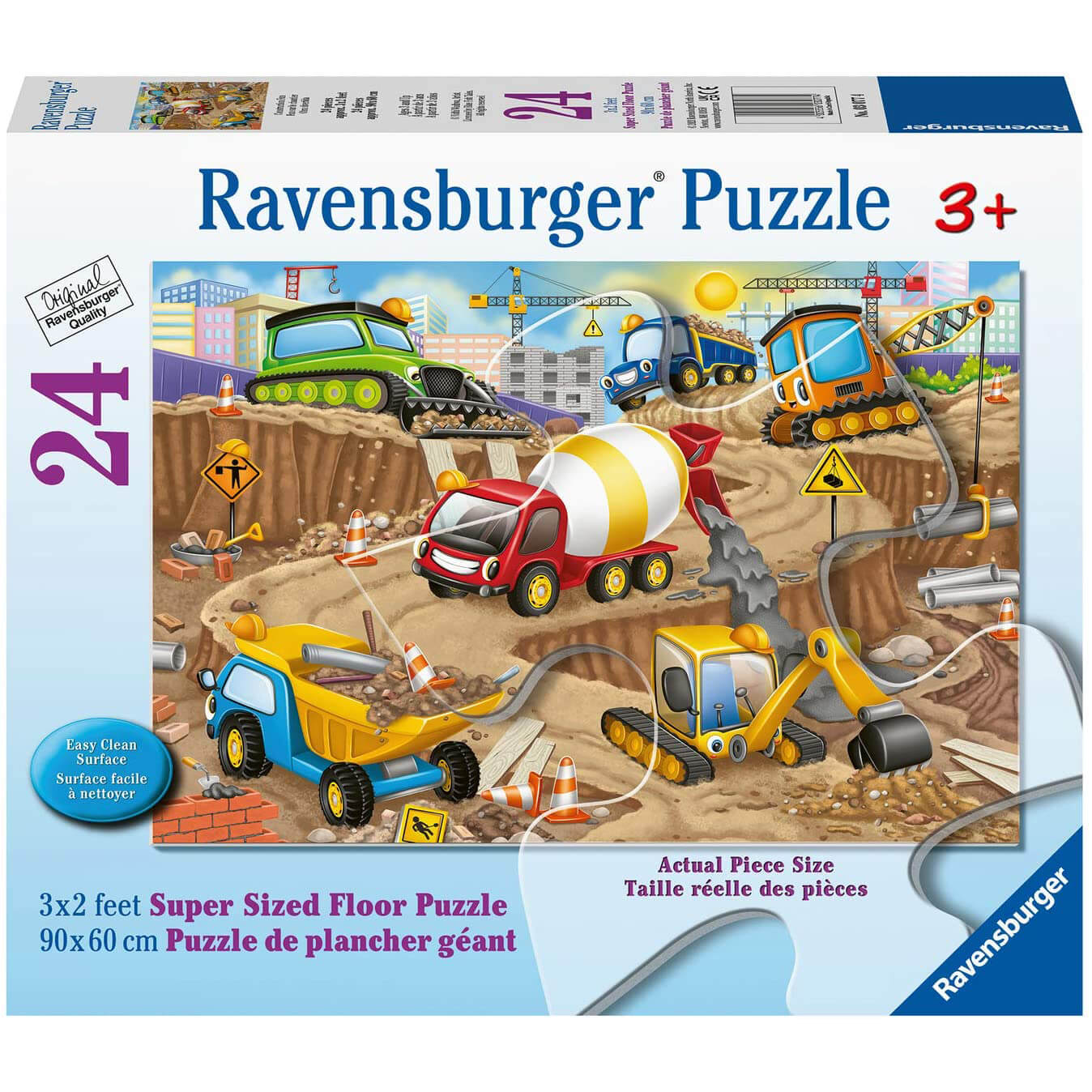 Ravensburger Construction Fun 24 Piece Floor Puzzle