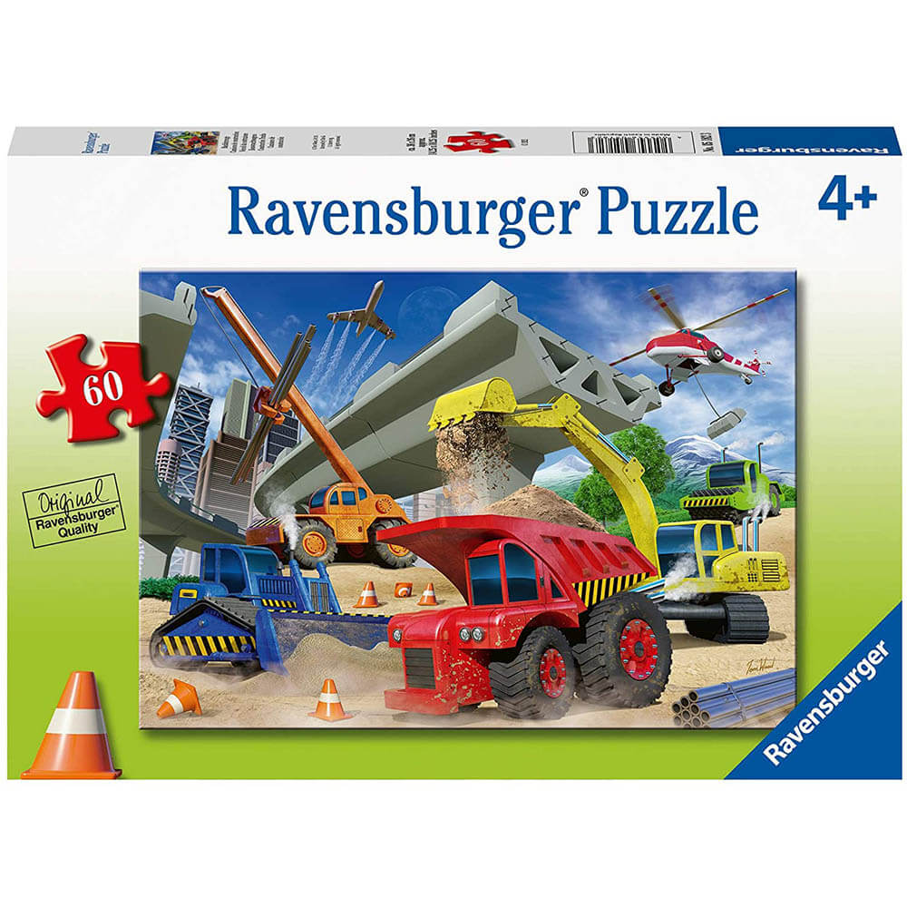 Ravensburger Construction Trucks 60 Piece Puzzle