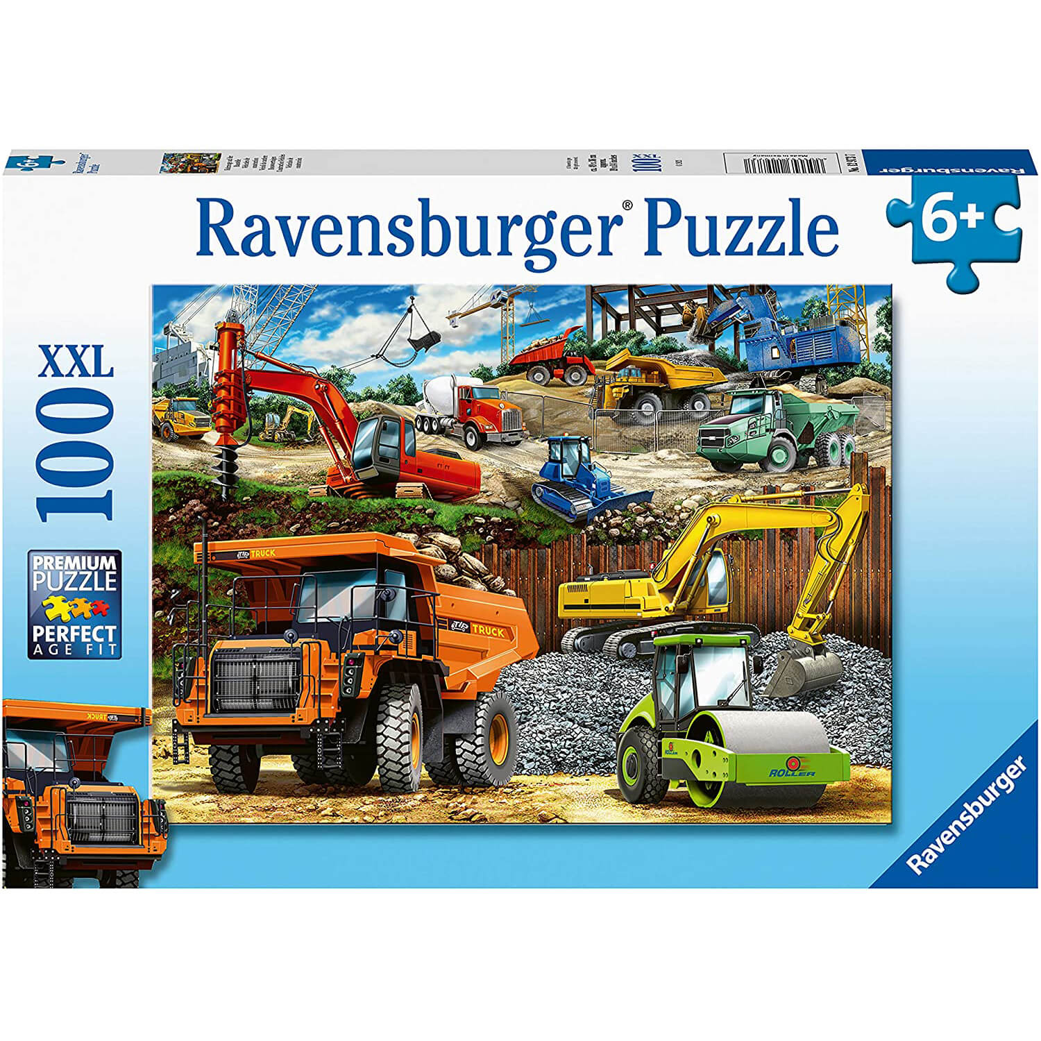 Ravensburger Construction Vehicles 100 Piece Puzzle