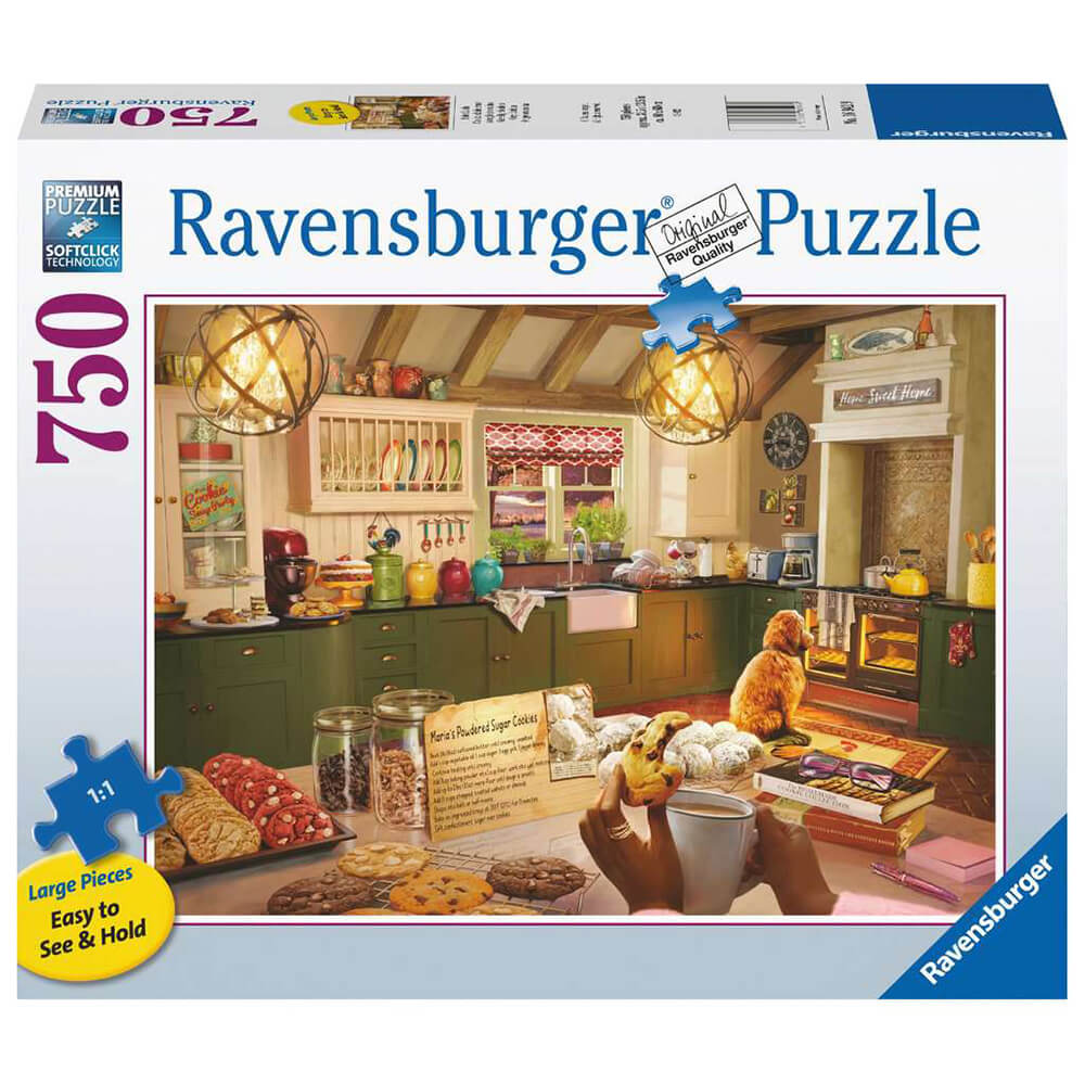 Ravensburger Cozy Kitchen 750 Piece Large Format Jigsaw Puzzle