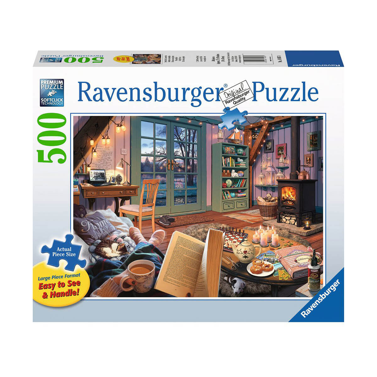 Ravensburger Cozy Retreat Large Format 500 Piece Puzzle