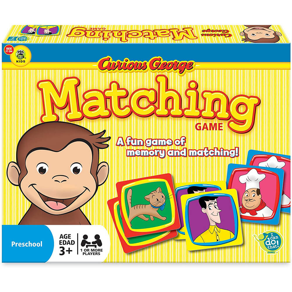 Ravensburger Curious George - Curious George Matching Game