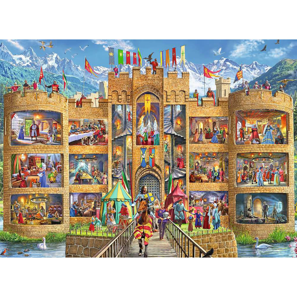 Ravensburger Cutaway Castle 150 Piece Jigsaw Puzzle
