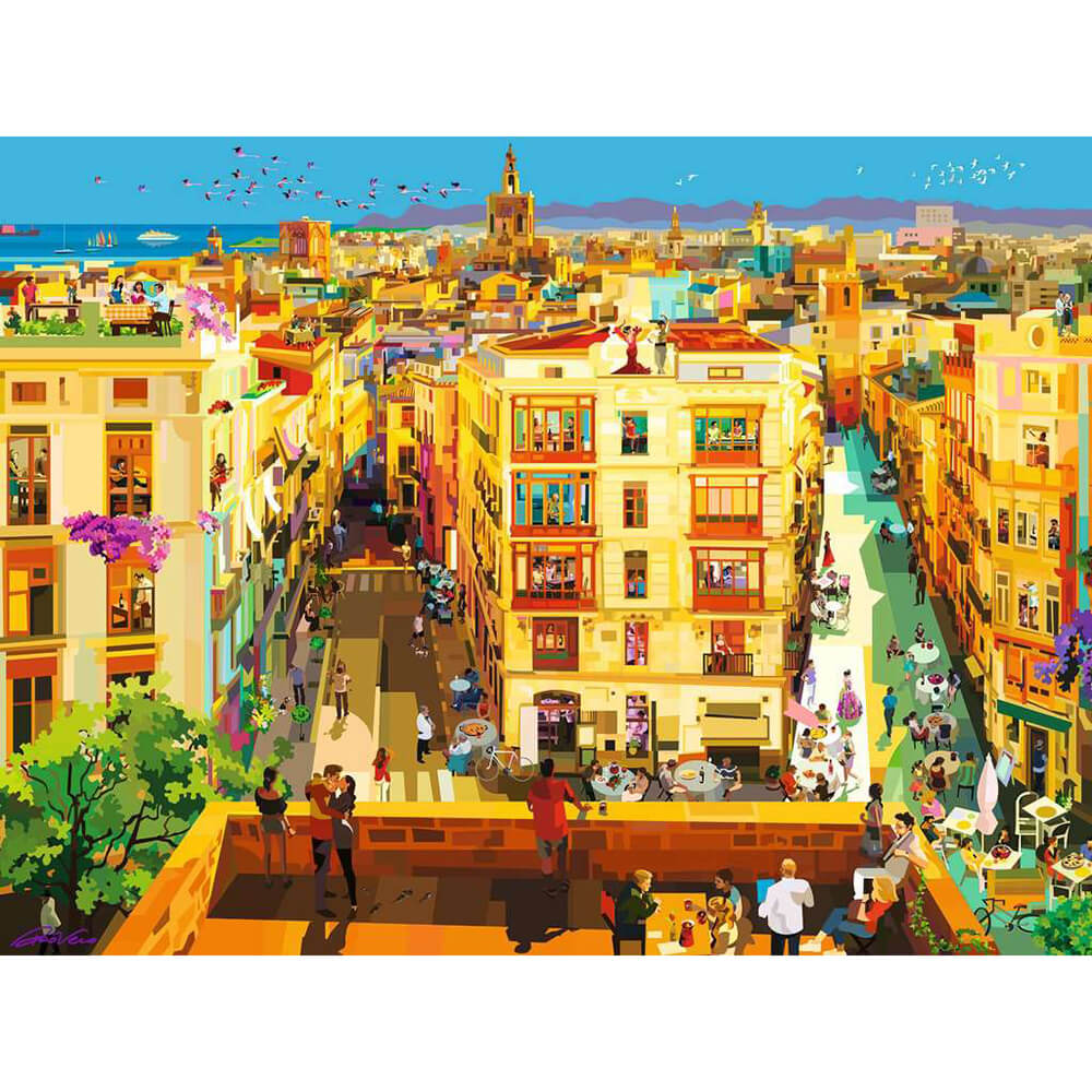Ravensburger Dining in Valencia 1500 Piece Jigsaw Puzzle