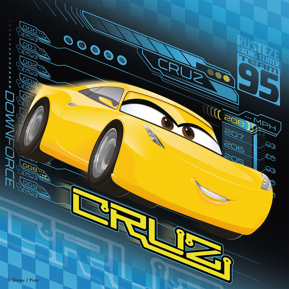 Ravensburger Disney Cars - Cars 3 (3 x 49 pc Puzzles)