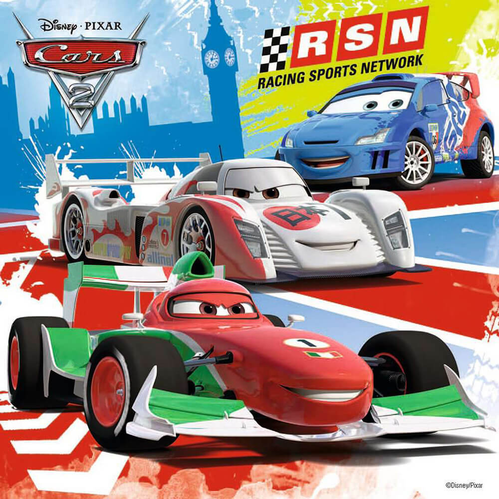 Ravensburger Disney Cars - Worldwide Racing Fun (3 x 49 pc Puzzles)