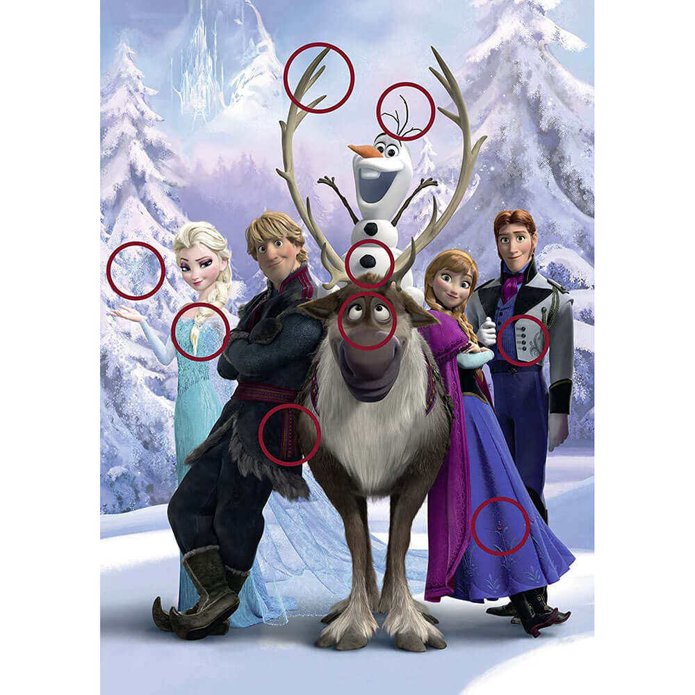Ravensburger Disney Frozen - The Frozen Difference (100 pc XXL Puzzle)