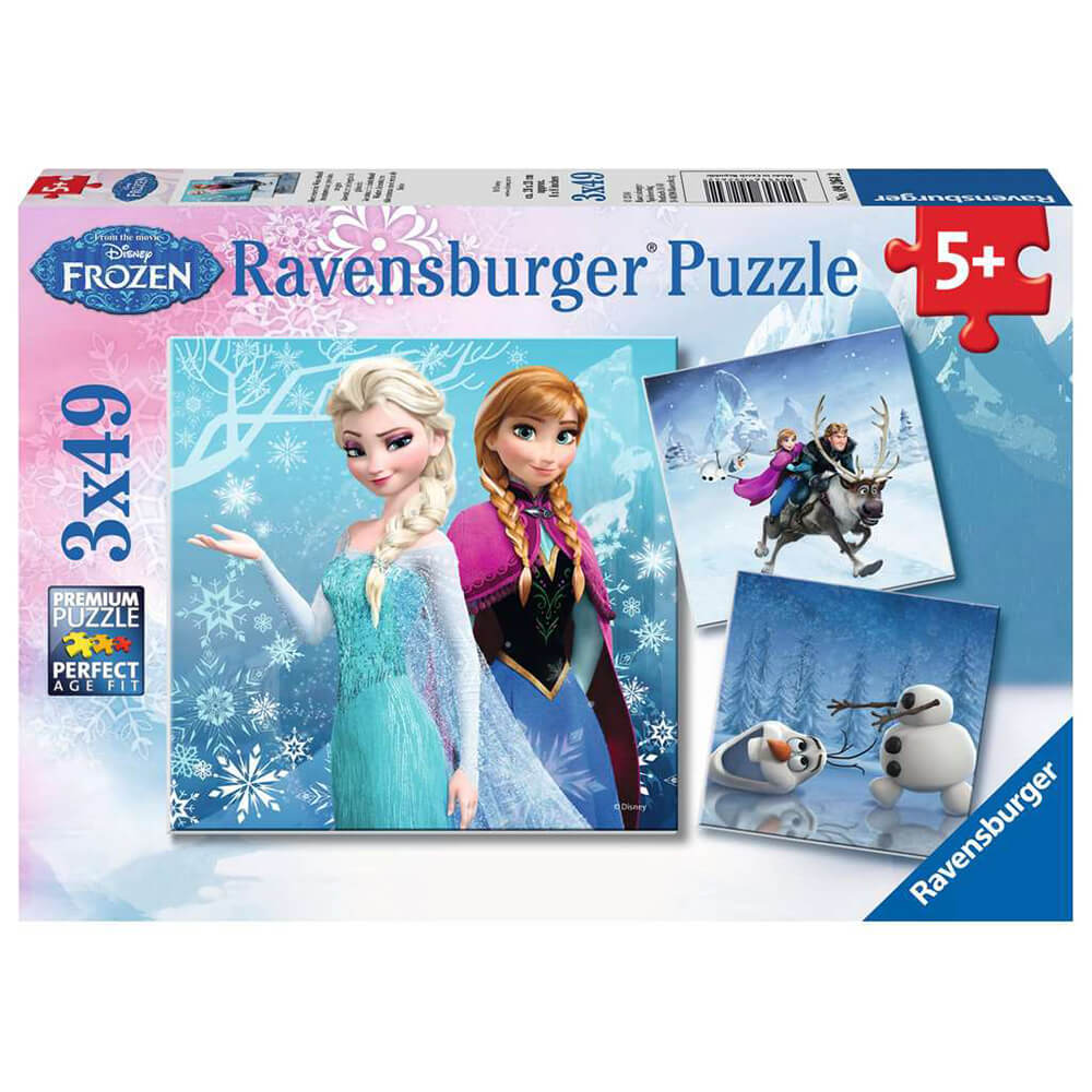 Ravensburger Disney Frozen - Winter Adventures (3 x 49 pc Puzzles)