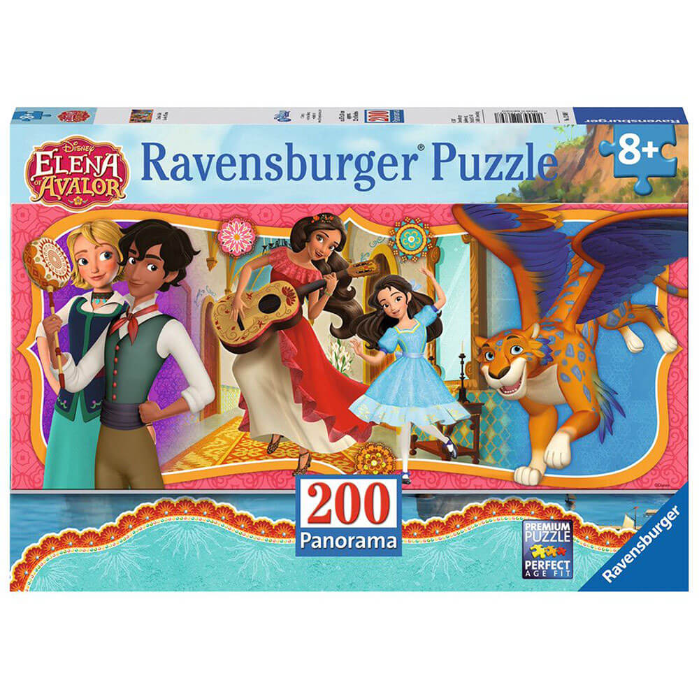 Ravensburger Disney Junior - Elena's Life (200 pc Panorama Puzzle)