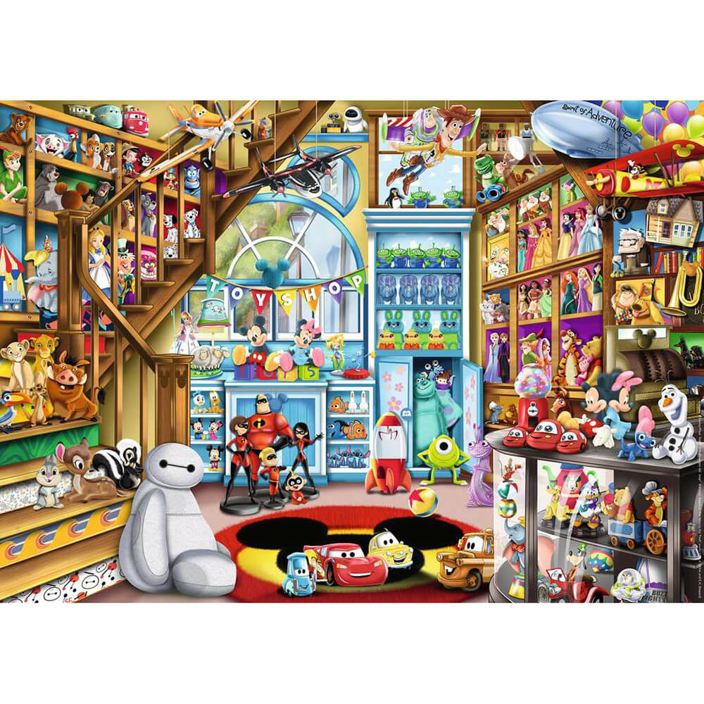 Ravensburger Disney Pixar Disney & Pixar Toy Store 1000 Piece Jigsaw Puzzle