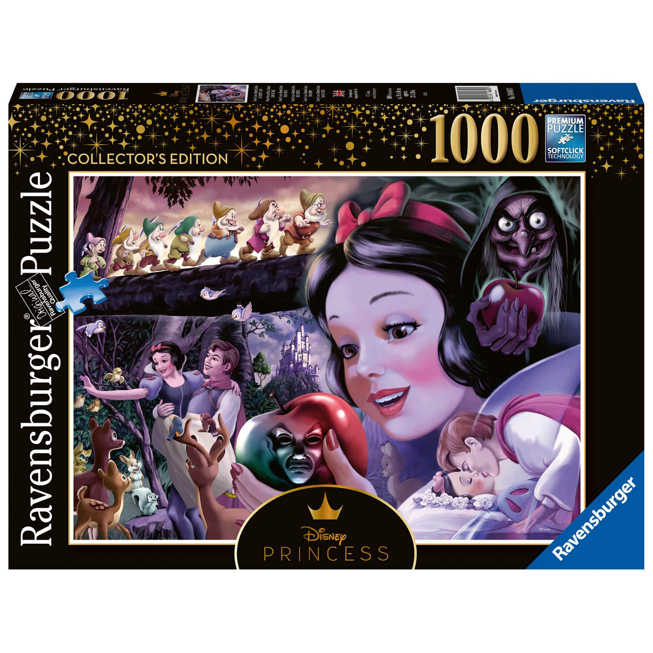 Ravensburger Disney Princess Snow White Heroines Collection 1000 Piece Jigsaw Puzzle