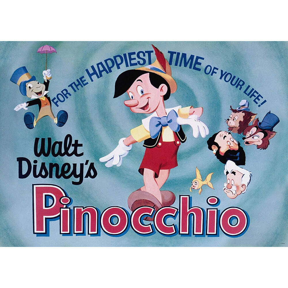 Ravensburger Disney Vault: Pinocchio 1000 Piece Jigsaw Puzzle