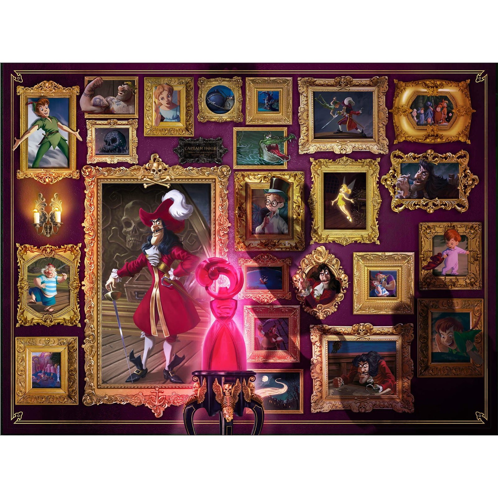 Ravensburger Disney Villainous Captain Hook 1000 Pc