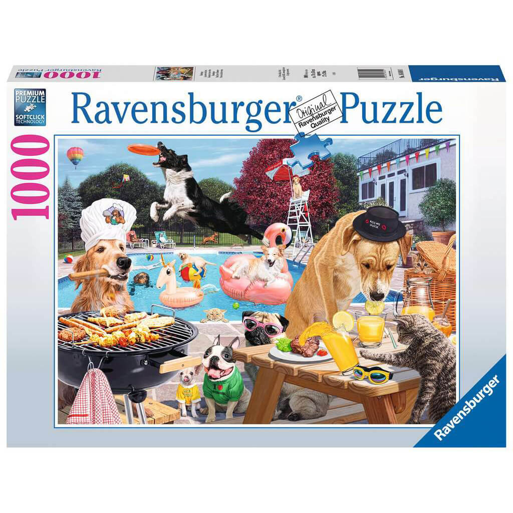 Ravensburger Dog Days of Summer 1000 Piece Puzzle
