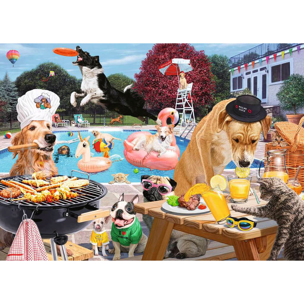 Ravensburger Dog Days of Summer 1000 Piece Puzzle