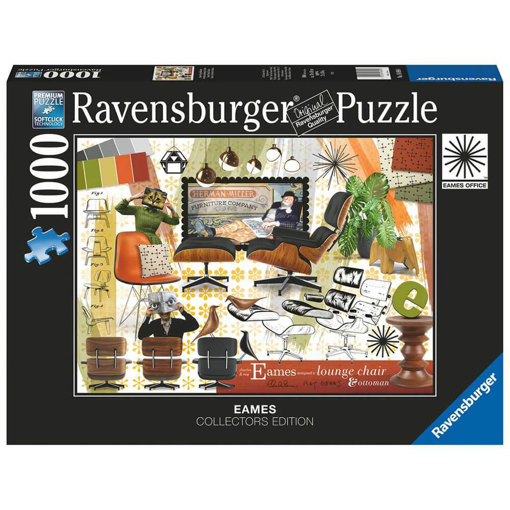 Ravensburger Eames Classic Designs 1000 Piece Jigsaw Puzzle