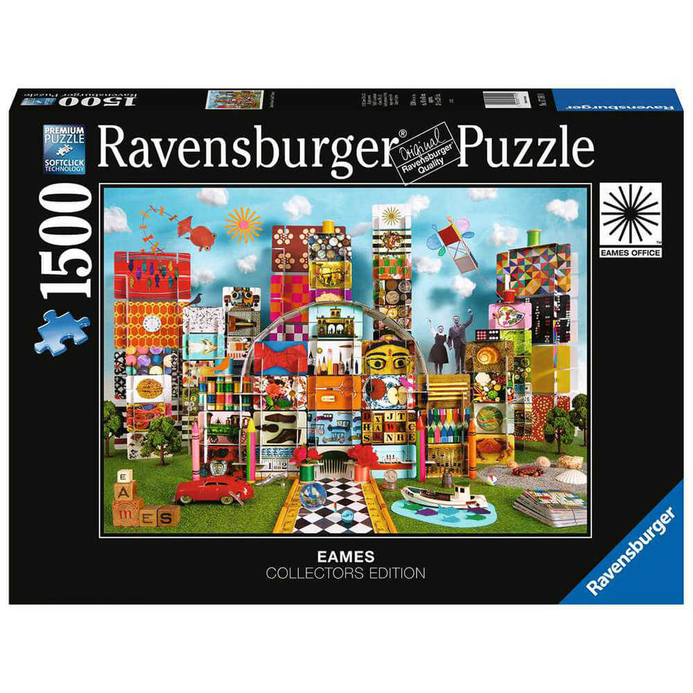 Ravensburger Eames House of Cards Fantasy 1500 Piece Jigsaw Puzzle