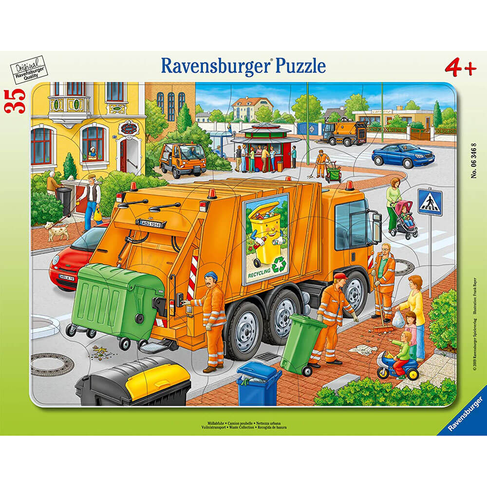 Ravensburger Frame Puzzles - Waste Collection (35 pc Puzzle)