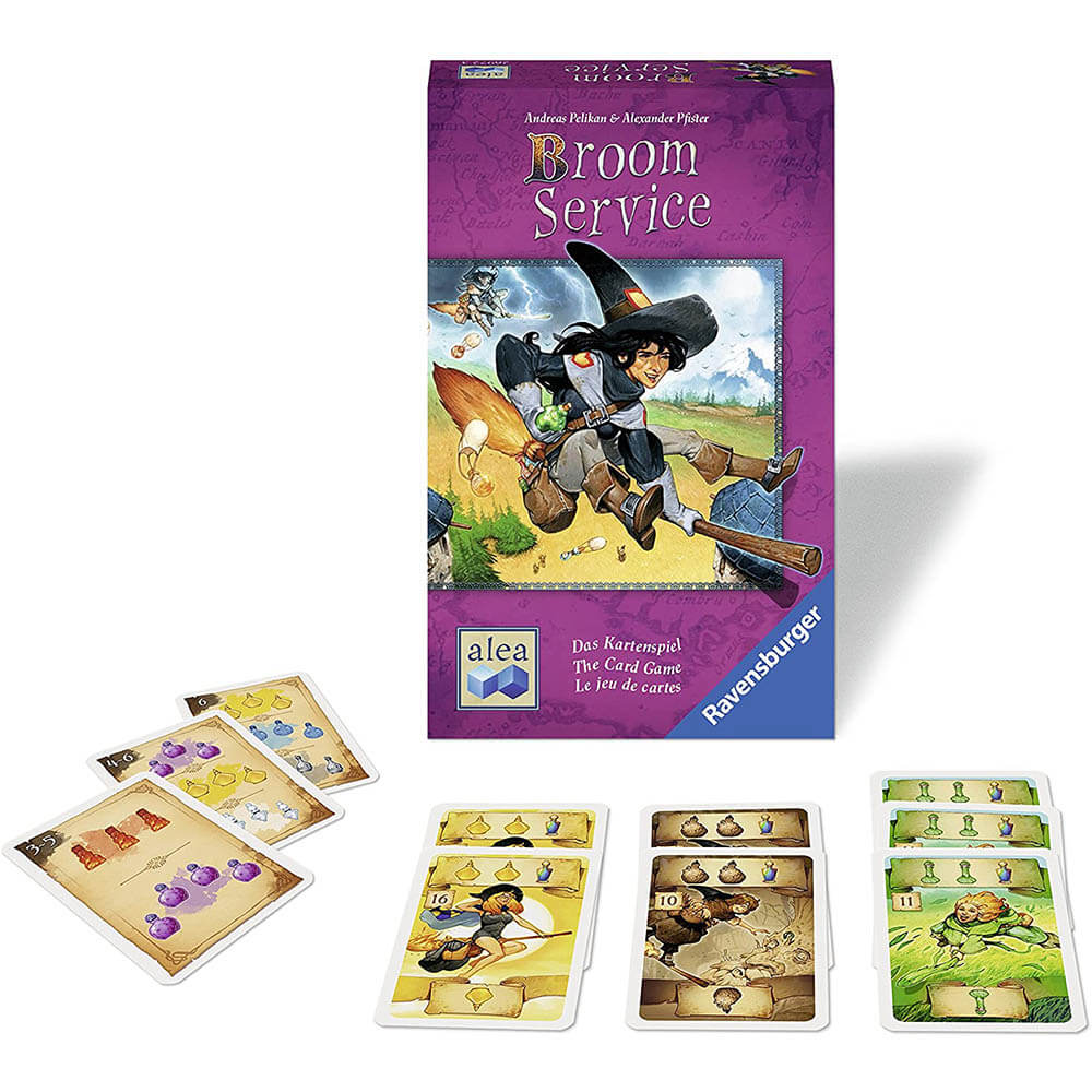 Ravensburger Game - Broom Service - The Card Game