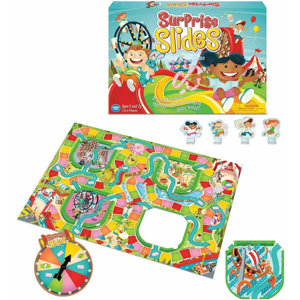Ravensburger Game - Fun Park Surprise Slides� Game