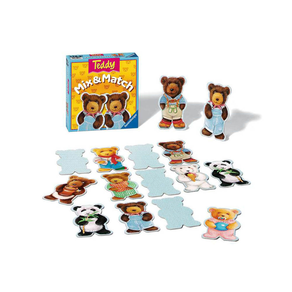 Ravensburger Game - Teddy Mix & Match