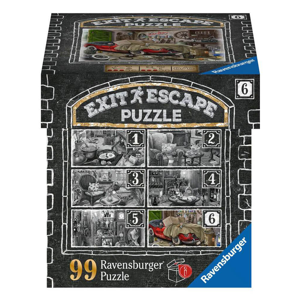 Ravensburger Garage Escape 99 Piece Jigsaw Puzzle