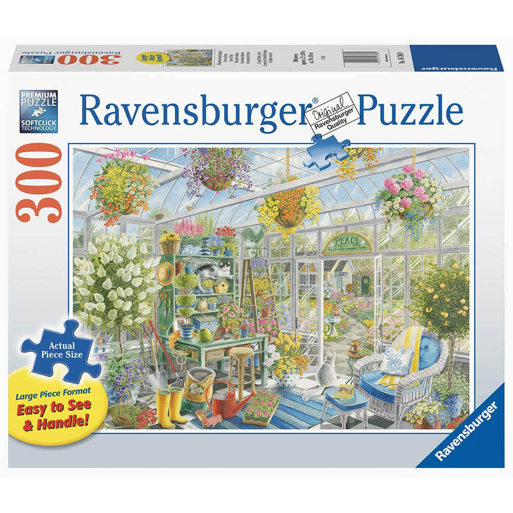 Ravensburger Greenhouse Heaven 300 Piece Large Format Puzzle