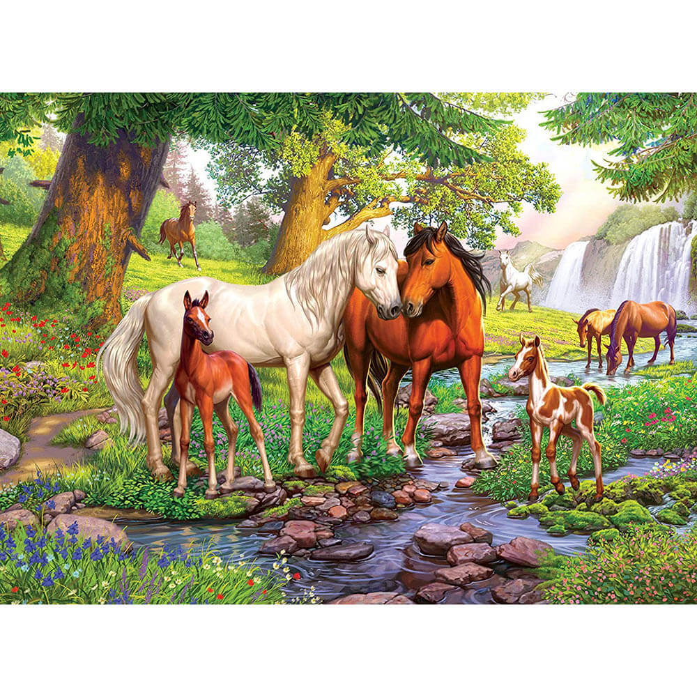 Ravensburger Horses by the Stream 300-Piece Puzzle