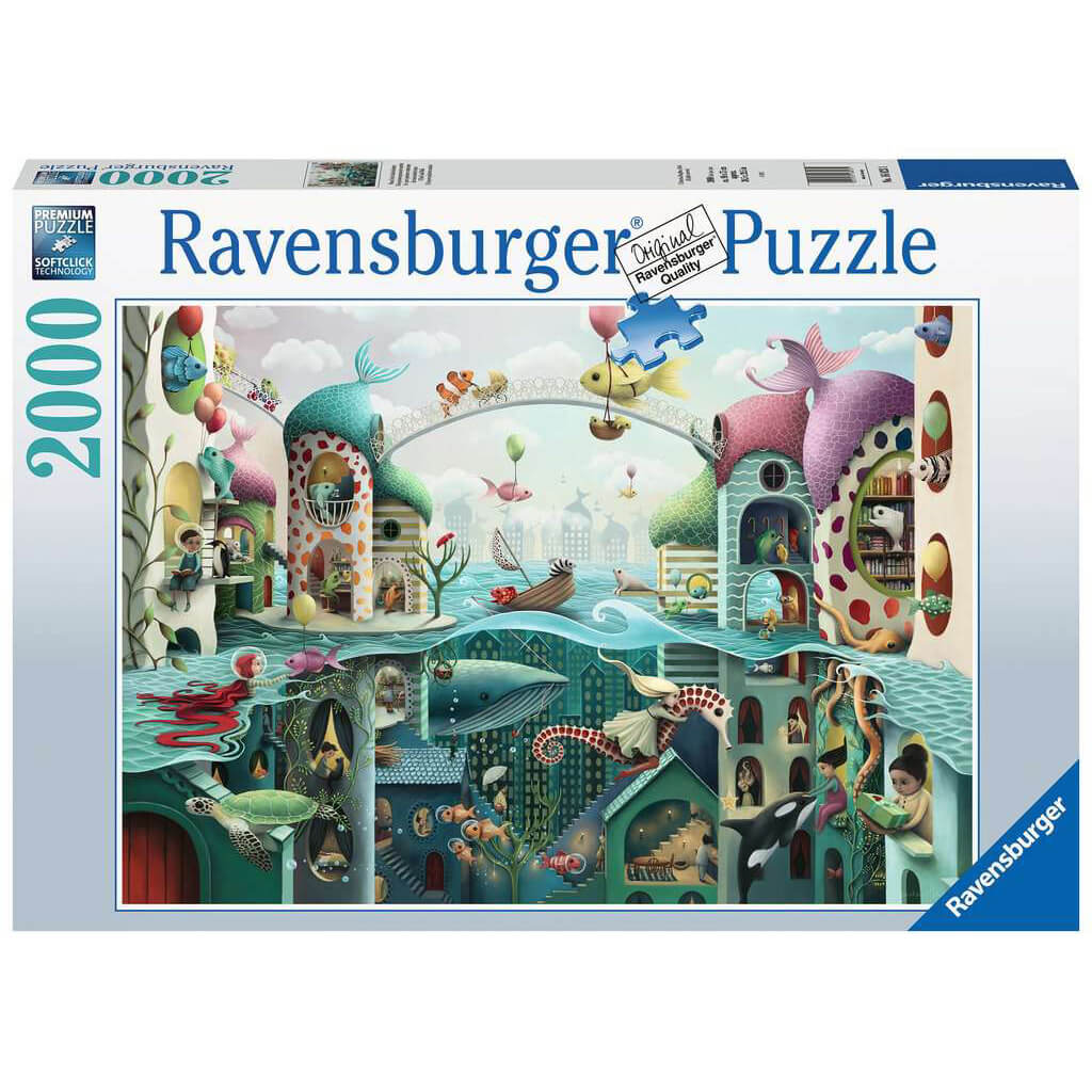 Ravensburger If Fish Could Walk 2000 Piece Puzzle
