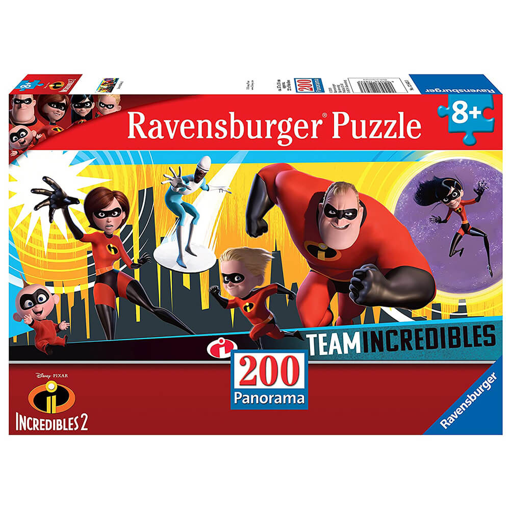 Ravensburger Incredibles 2 200 pc Panorama Puzzle