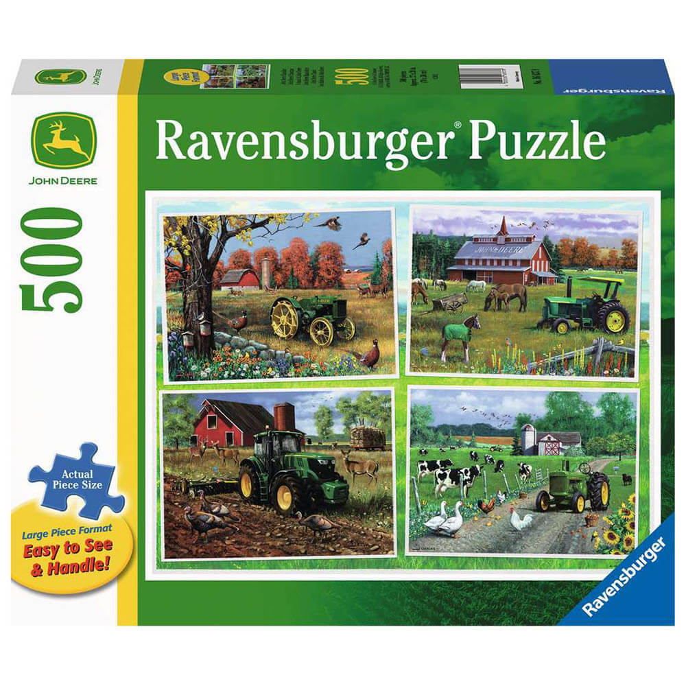 Ravensburger John Deere Classic 500 Piece Large Format Puzzle