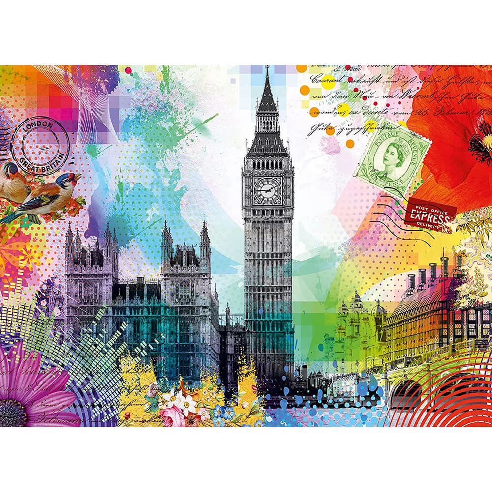 Ravensburger London Postcard 500 Piece Jigsaw Puzzle