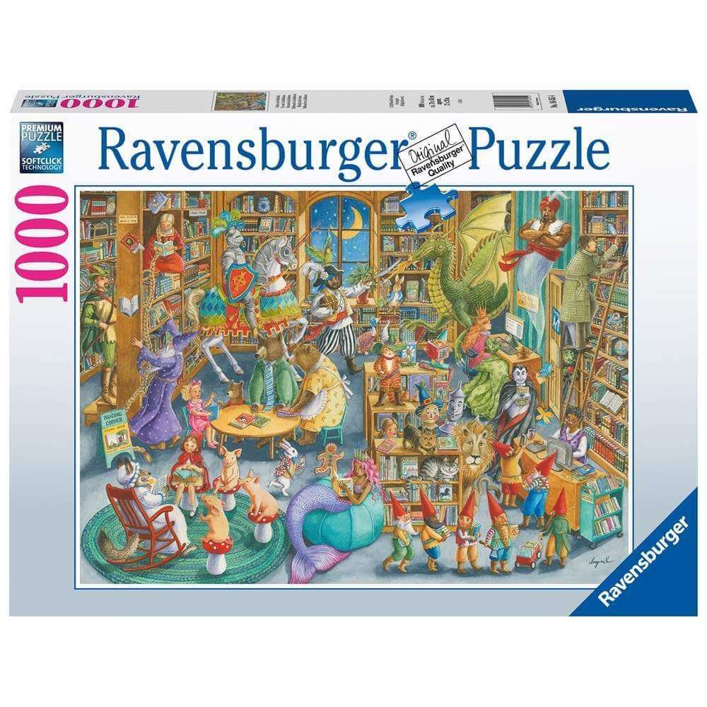 Ravensburger Midnight at the Library Large Format 1000 Piece Puzzle