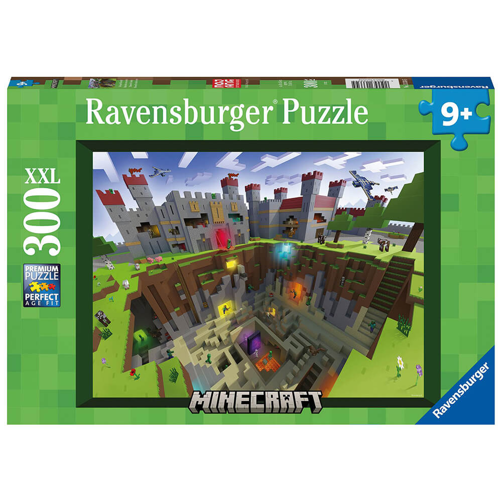Ravensburger Minecraft Cutaway 300 Piece Jigsaw Puzzle