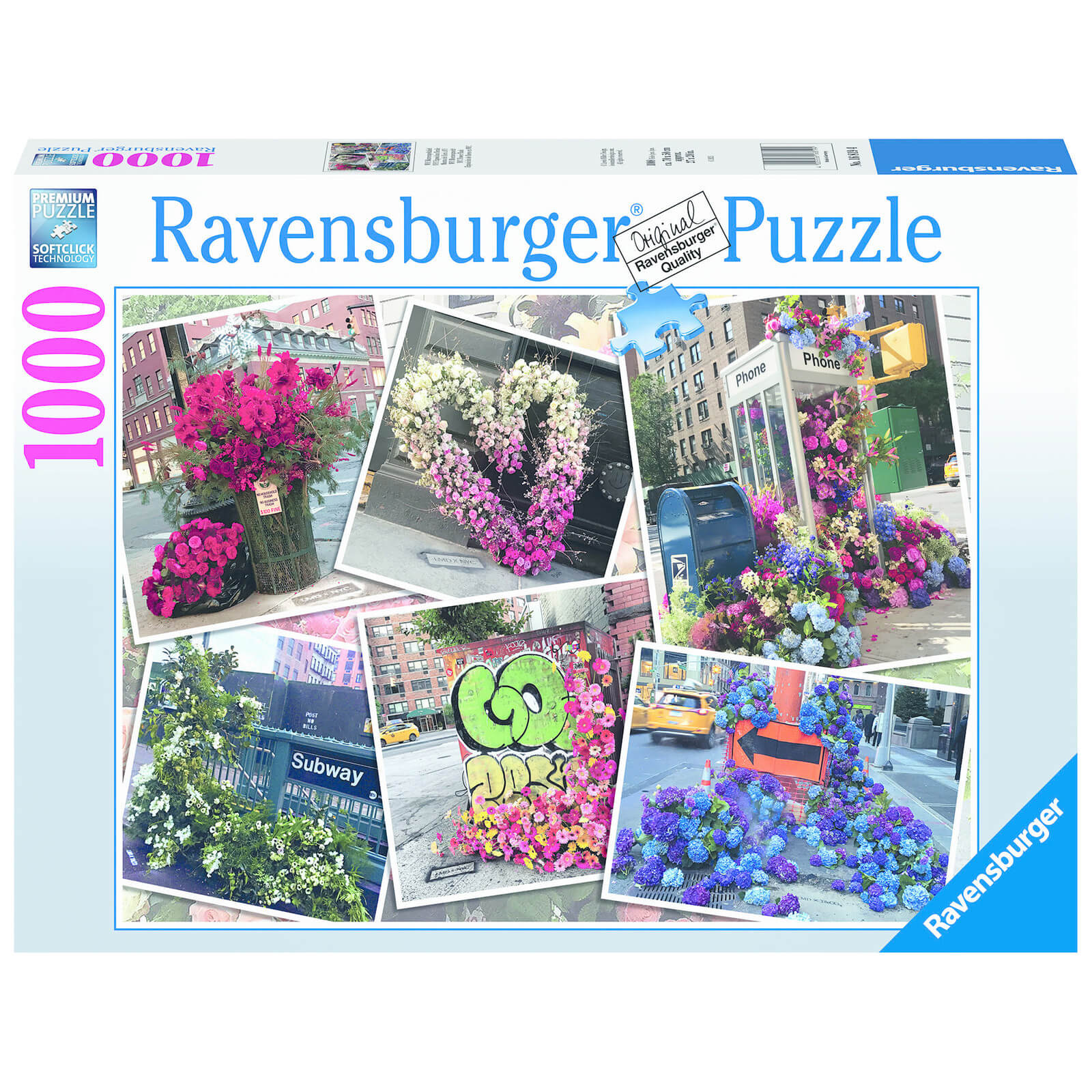 Ravensburger NYC Flower Flash 1000 Piece Puzzle